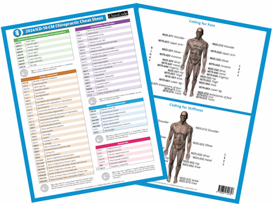 Chiropractic ICD-10-CM Cheat Sheet for 2024