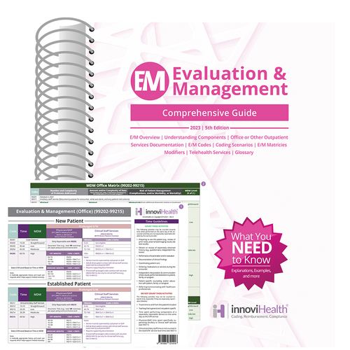Evaluation & Management Guide - 5th Edition with Cardpack