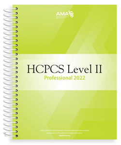 HCPCS Level II 2022 Professional Edition