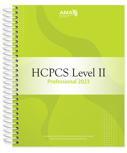 HCPCS Level II Professional 2023 Edition